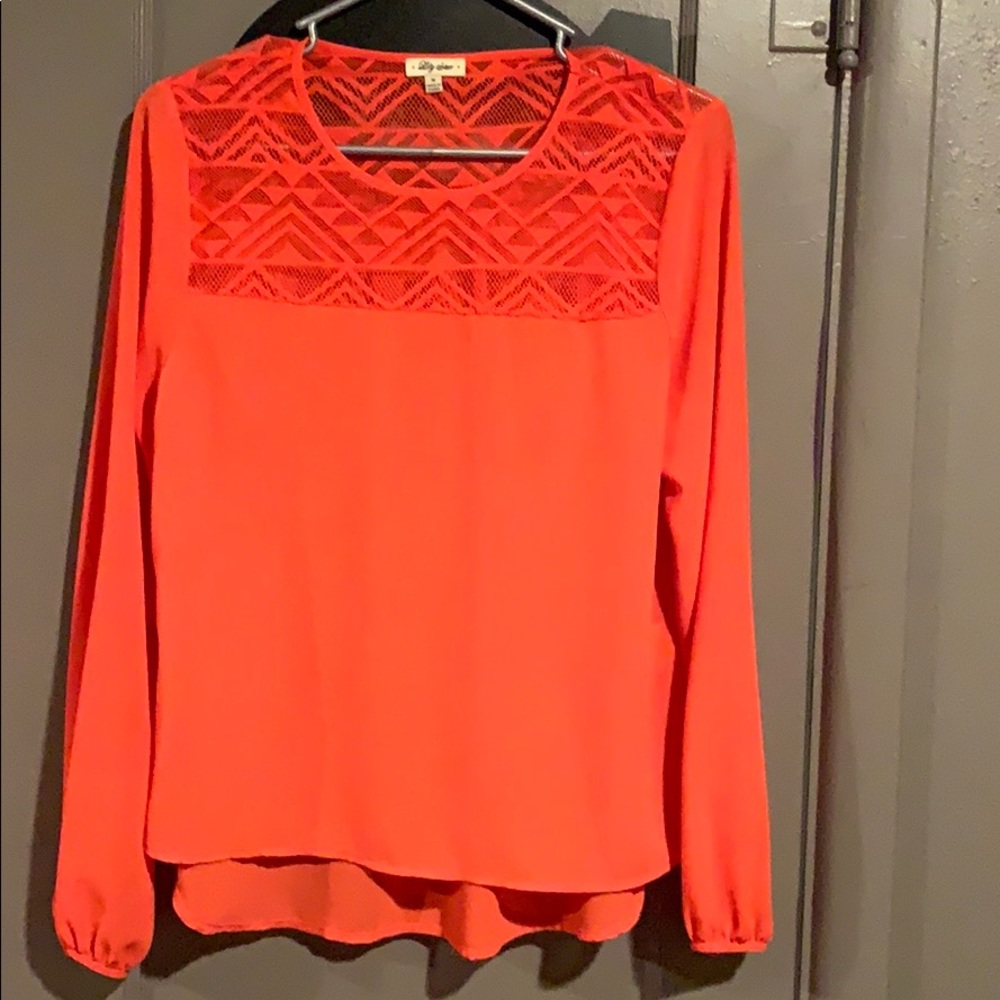 Coral shirt
